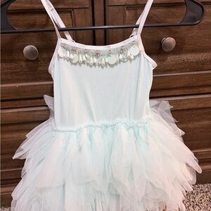 Rare Editions Light Blue Tulle Dance Costume